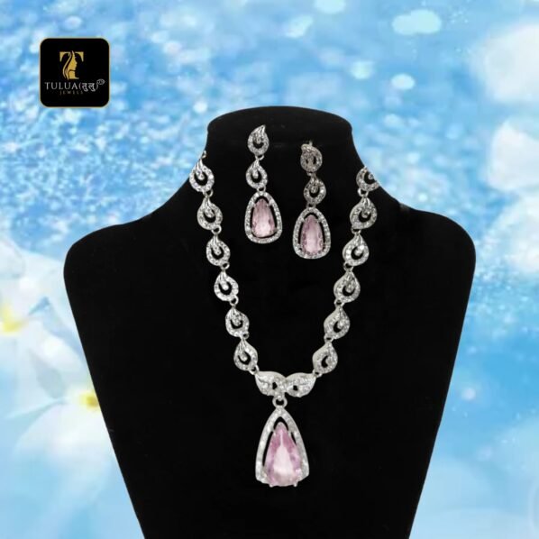 Pink Stone Necklace