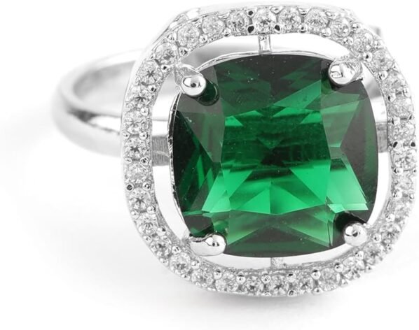 Green Gemstone Ring