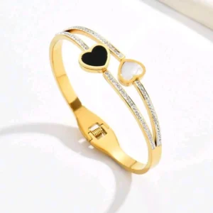 Gold Heart Bracelet
